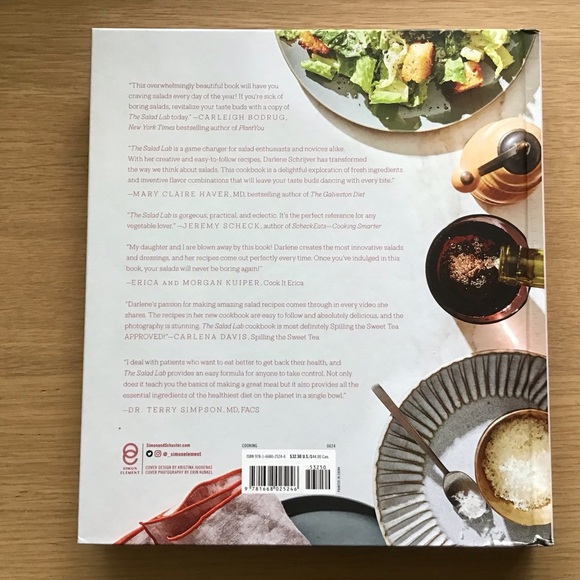 The Salad Lab by Darlene Schrijver Whisk, Toss, Enjoy! Hardcover - Picture 3 of 12